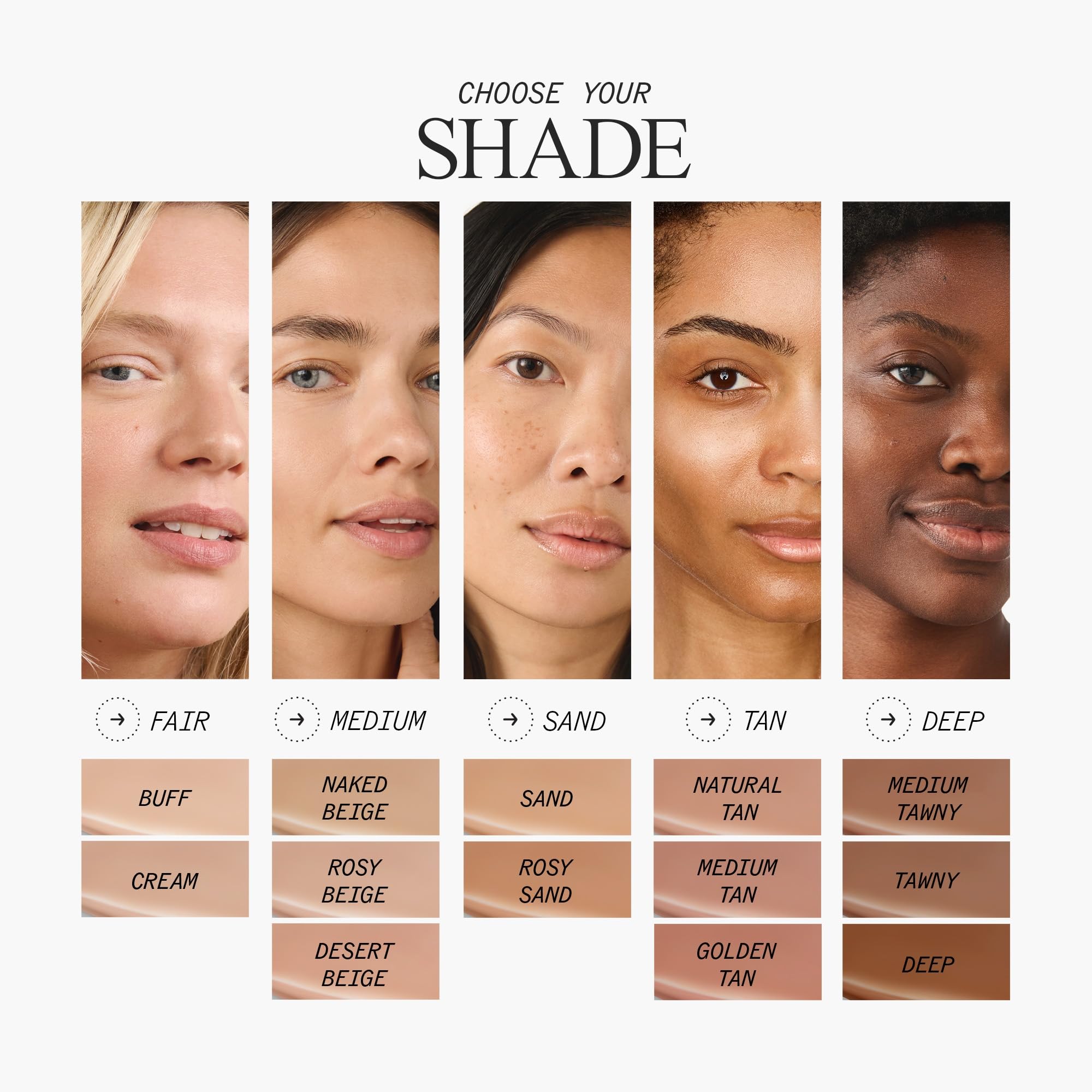 Primer-ready skin before application with Flawless Serum Foundation.