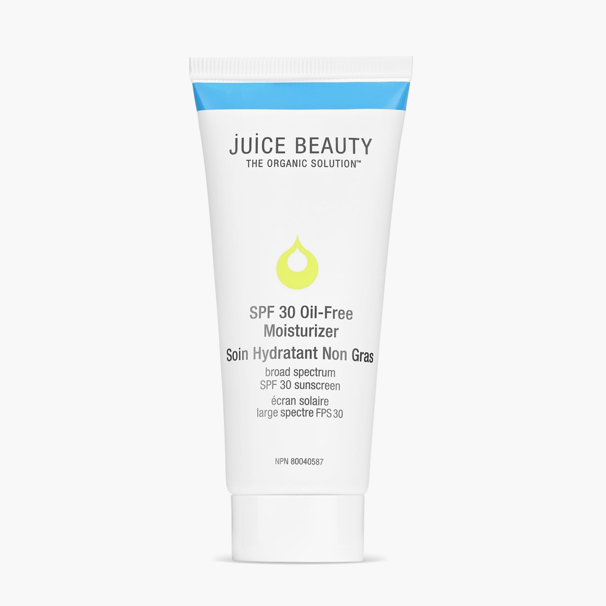 Juice Beauty SPF 30 matte moisturizer bottle with mineral protection and a satin finish