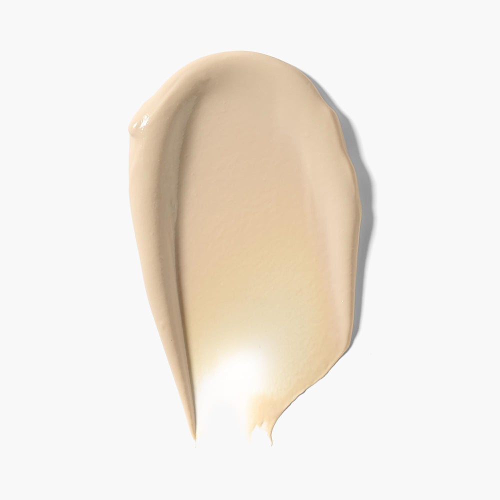 Texture close-up of Juice Beauty SPF 30 matte moisturizer showing lightweight absorption