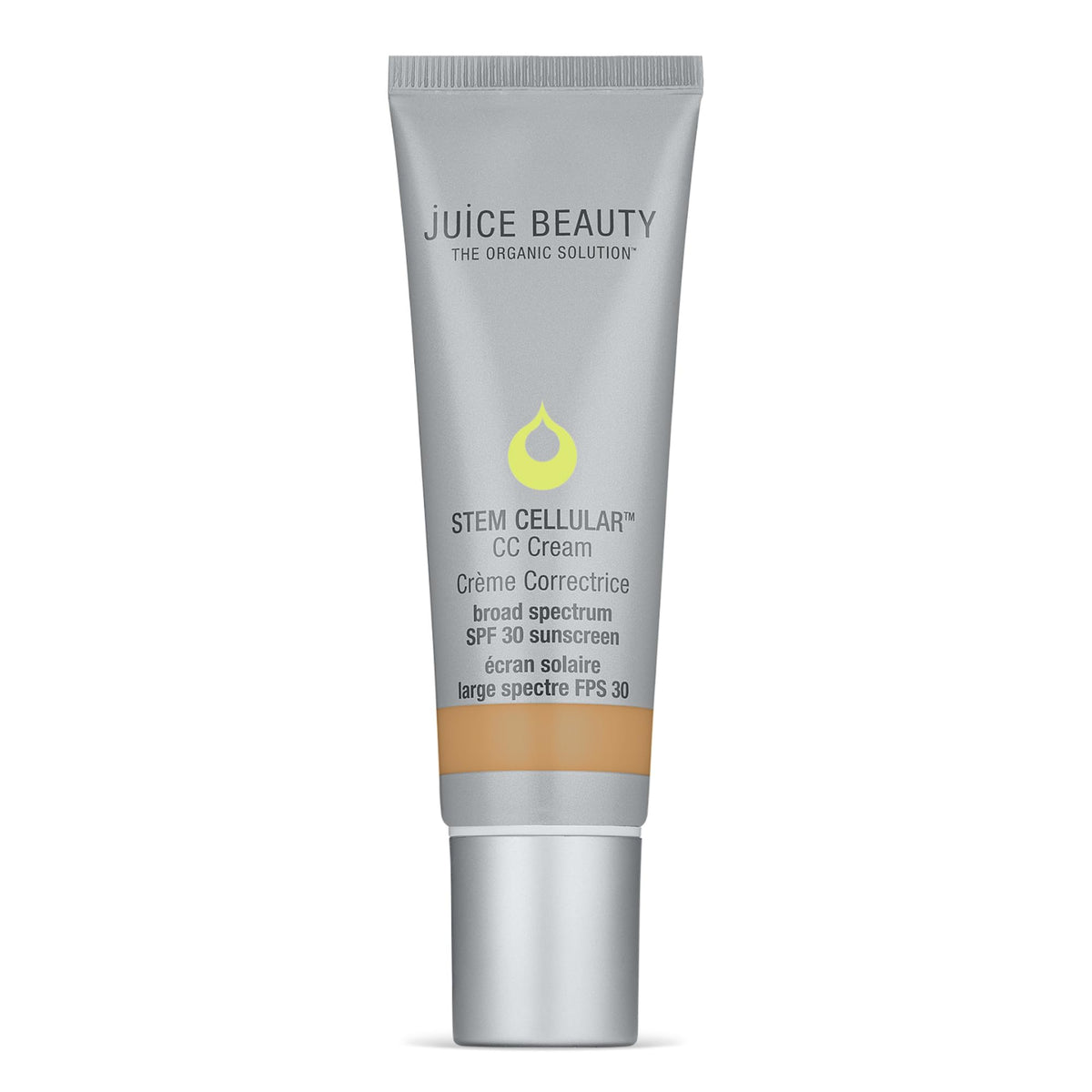 Juice Beauty Stem Cellular CC Cream SPF 30 bottle pour for natural, light coverage
