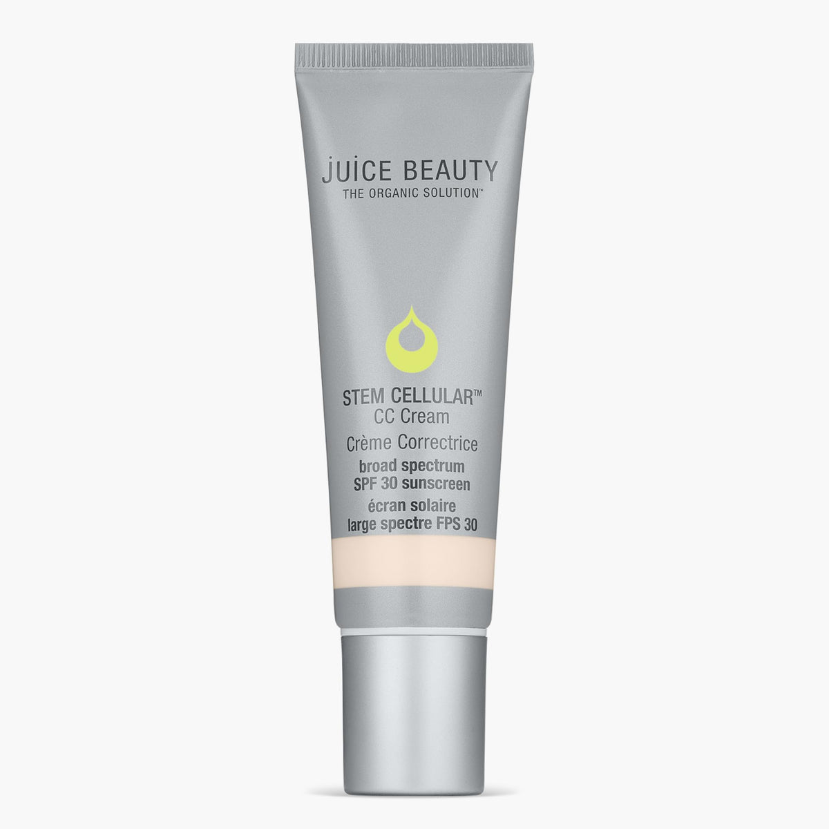 Juice Beauty Stem Cellular CC Cream bottle with mineral SPF, for radiant everyday glow.