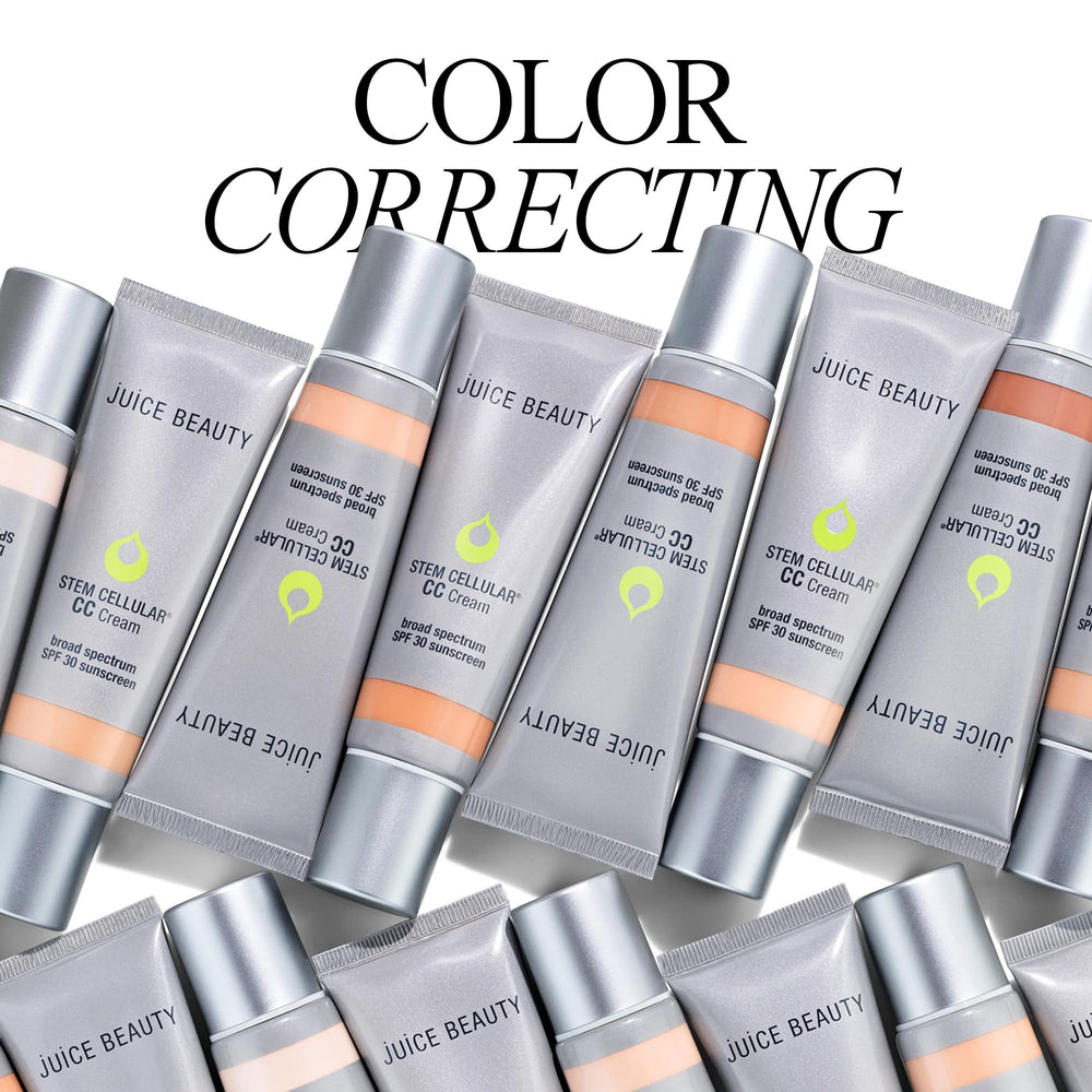 Ingredients close-up for Juice Beauty CC Cream SPF 30 Deep Glow