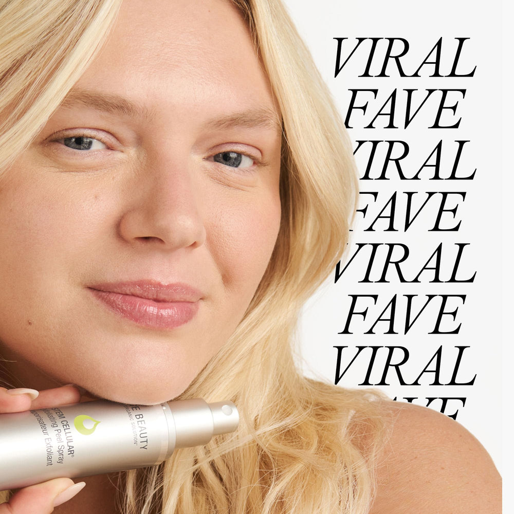 Juice Beauty Peel Spray, emballage pratique facilitant l'utilisation et le rangement.
