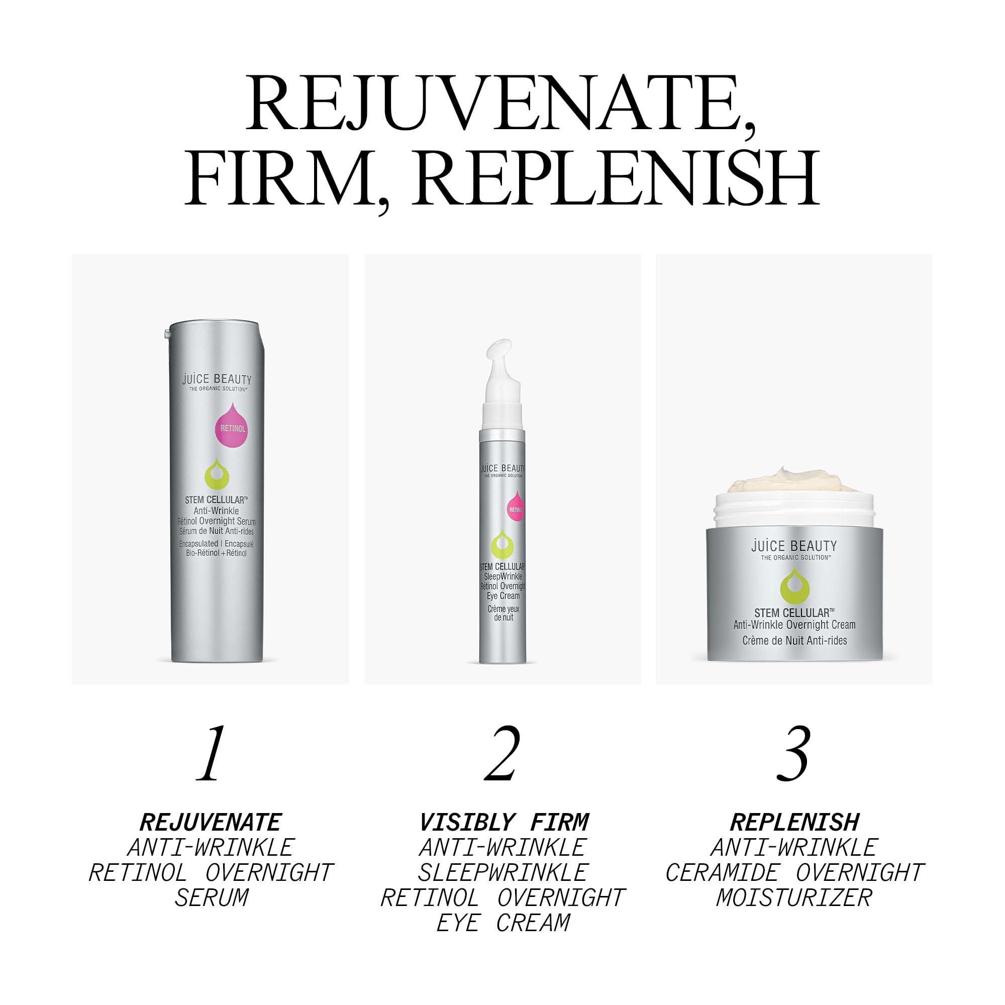 Juice Beauty Stem Cellular Serum aroma with natural notes.