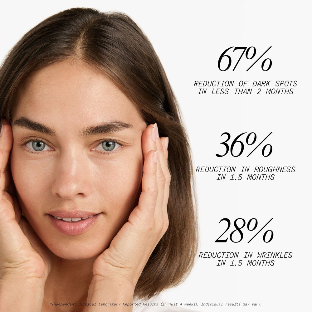 Juice Beauty Stem Cellular Serum on hand demonstrates texture for nighttime skincare.