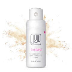 Juju Chan styling texture powder pump for instant lift and texture.