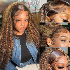 Jukabe 13x6 lace front human hair wig with natural parting.