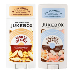 JUKEBOX Coconut Dreamin' bottle offers long-lasting freshness with natural ingredients.