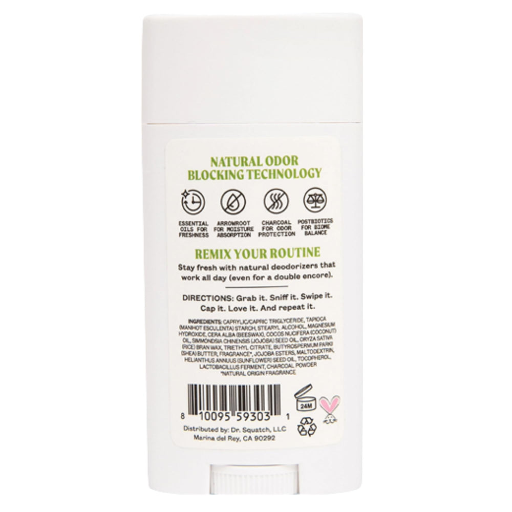 JUKEBOX Cruelty-free, USA-manufactured deodorant with globally sourced ingredients.