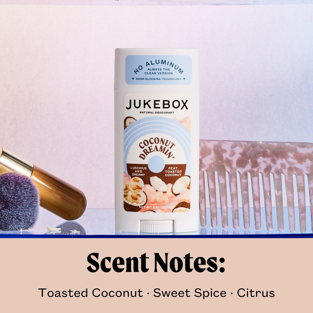 JUKEBOX odor-blocking-technology keeps you fresh through the day.