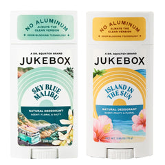 JUKEBOX Sky Blue Malibu two-pack on shelf for daily use.