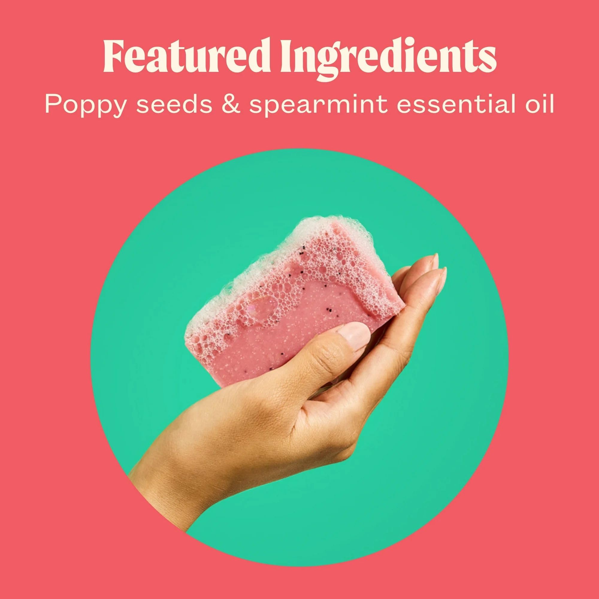 JUKEBOX Soap packaging detail communicates clean ingredients.