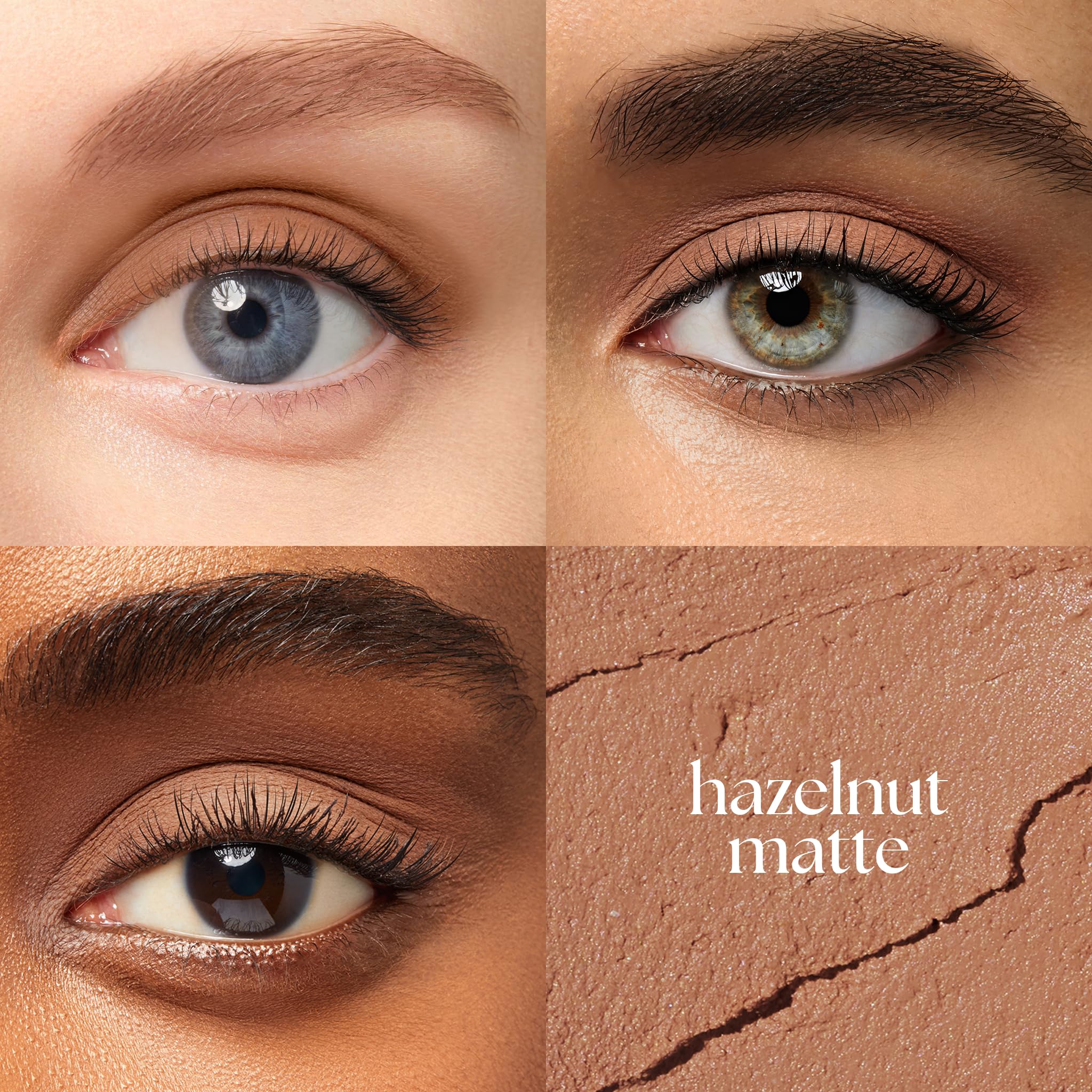 Julep Eyeshadow 101 hazelnut matte with built-in smudger for quick blend.