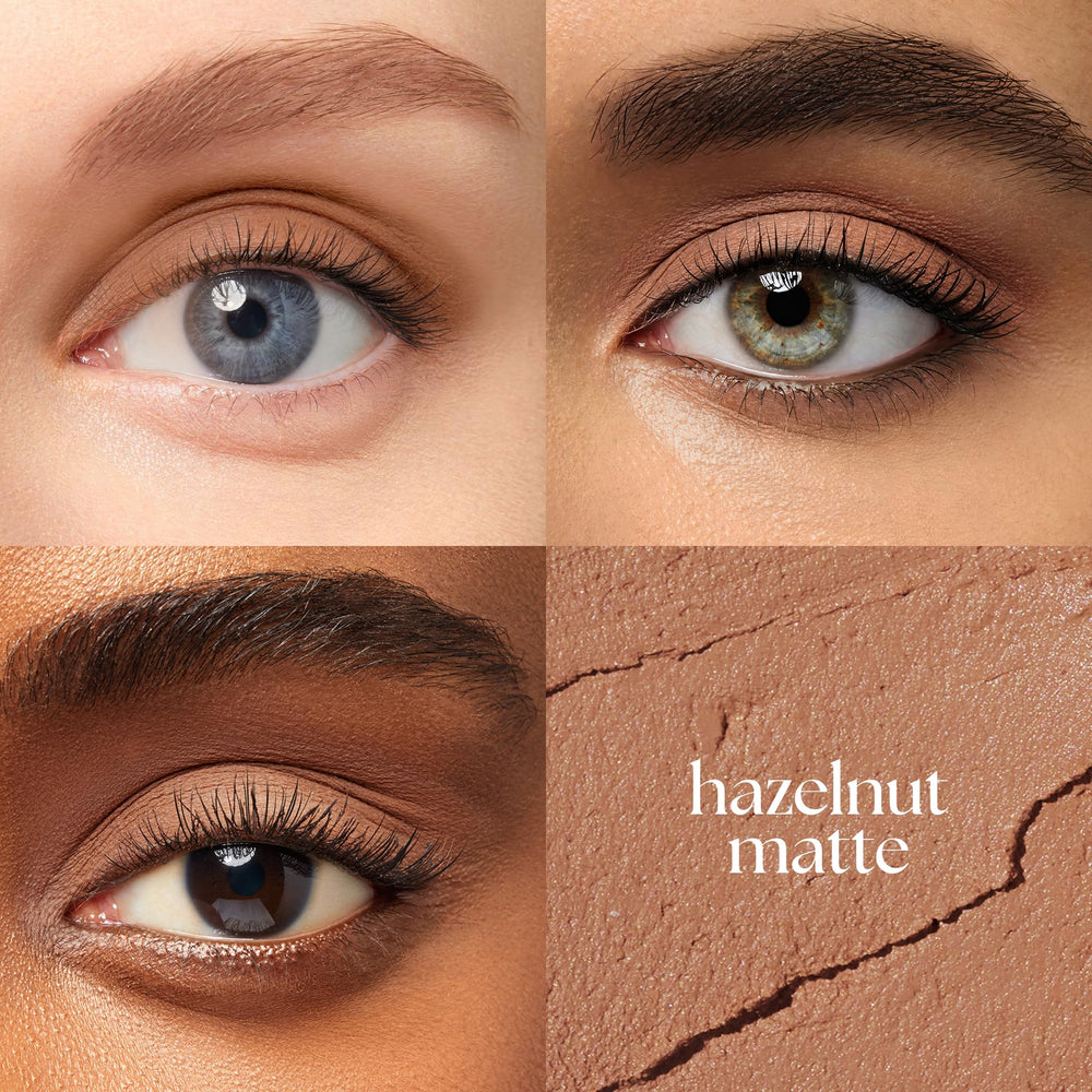 Julep Eyeshadow 101 hazelnut matte with built-in smudger for quick blend.