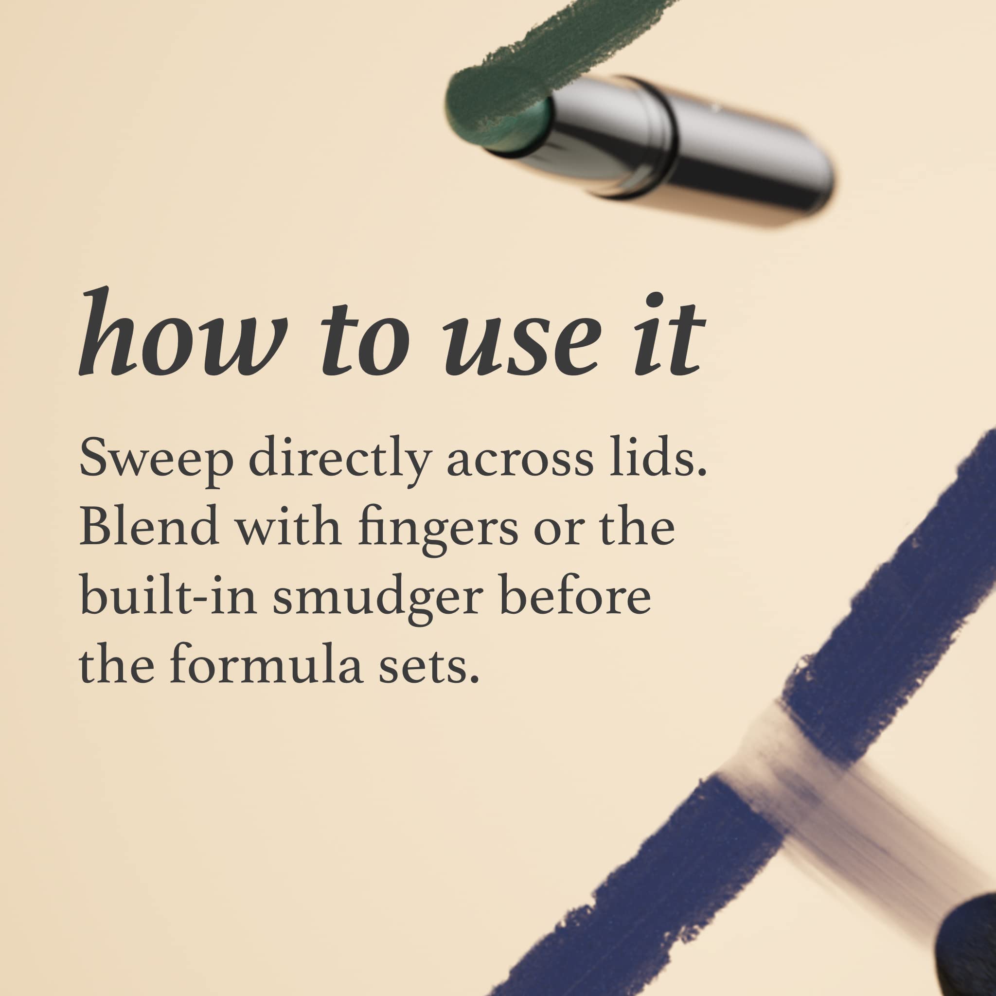 Julep Eyeshadow 101 No brush needed for quick, precise application and glow