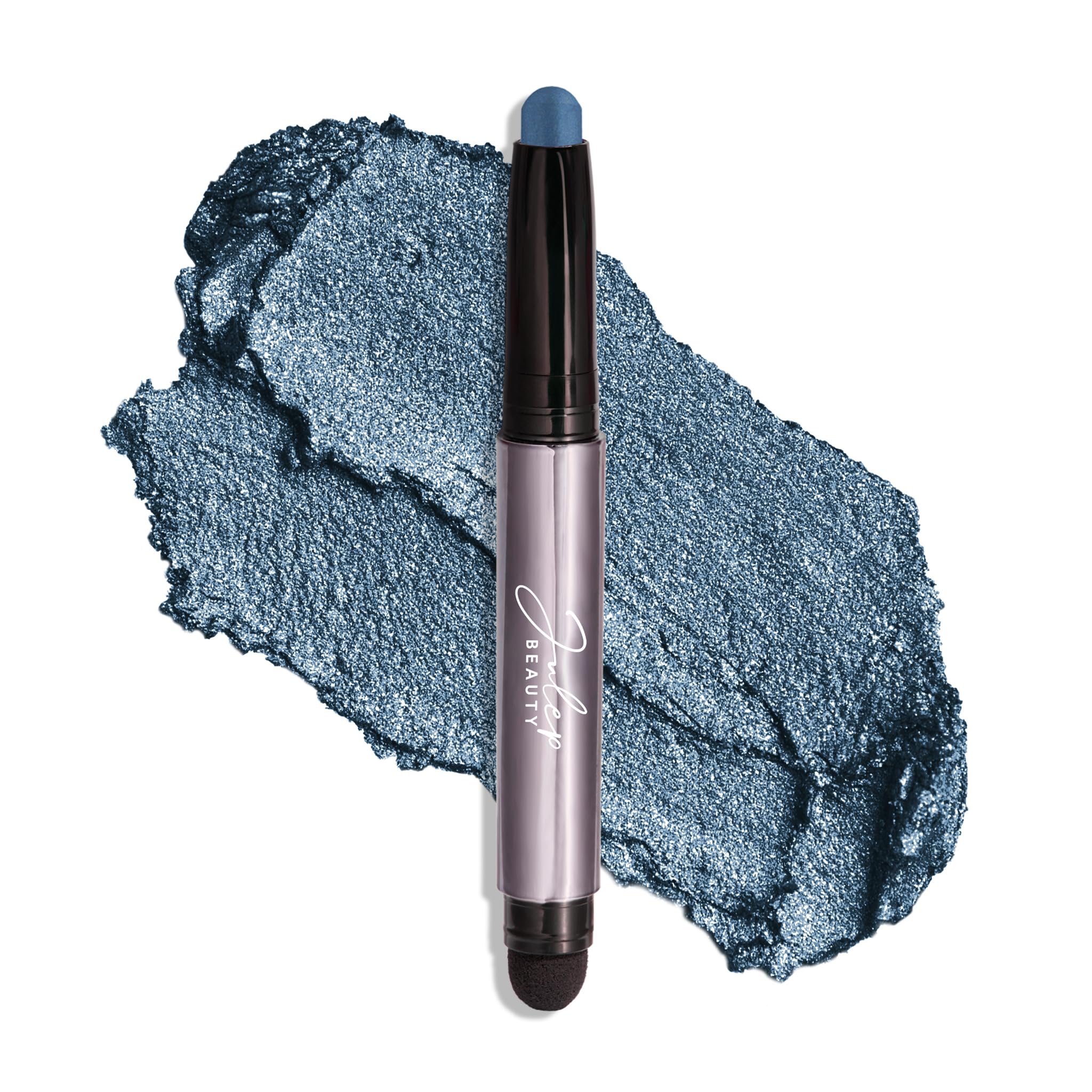 Julep Eyeshadow 101 Sapphire Shimmer compact for easy daily glamour.