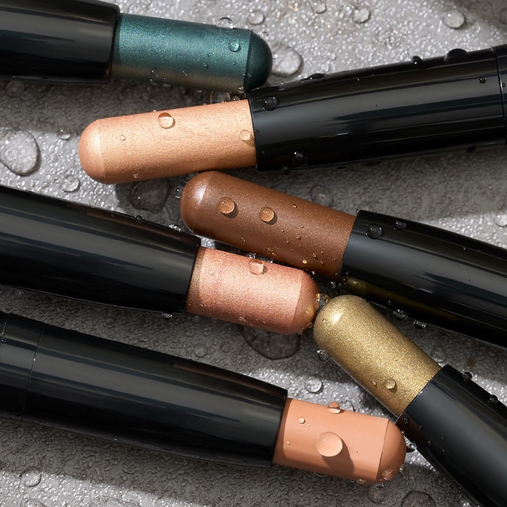 Julep Eyeshadow 101 Champagne Pearl shimmer close-up.