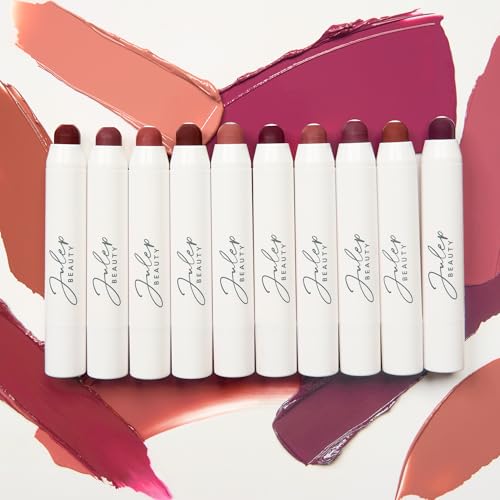 Julep It's Balm Tint almond-nude packaging and applicator detail.