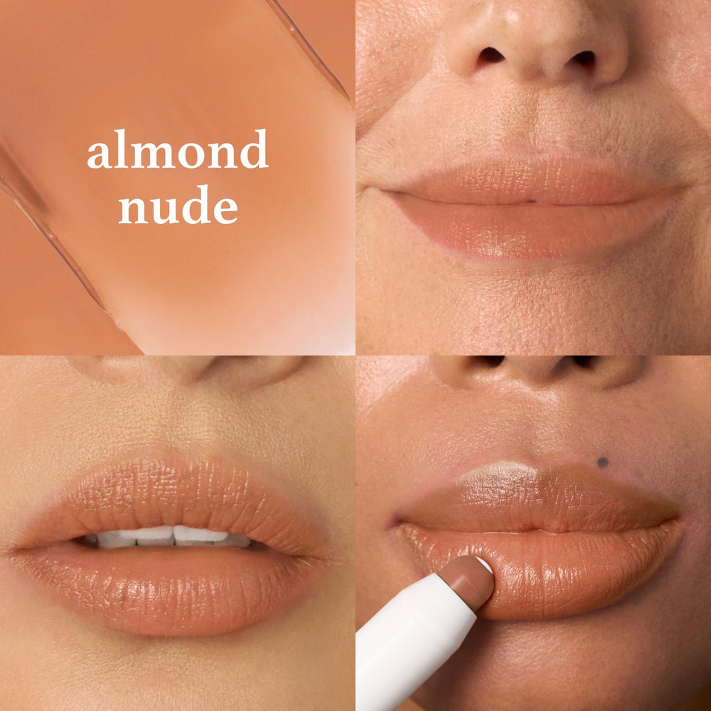 Julep It's Balm Tint close-up showing vitamin E core and smooth glide.