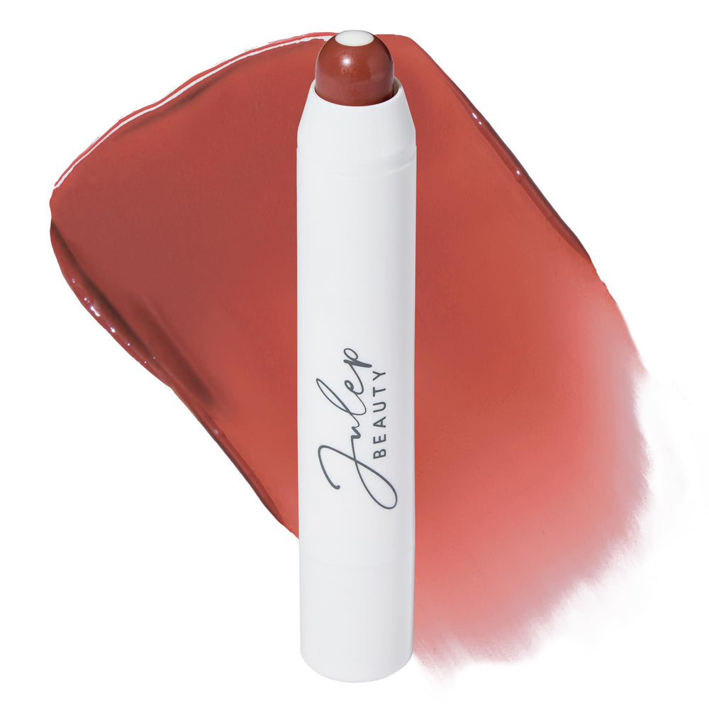 Julep It’s Balm Tint Burnt Sienna outer packaging showing glossy lip color for everyday wear
