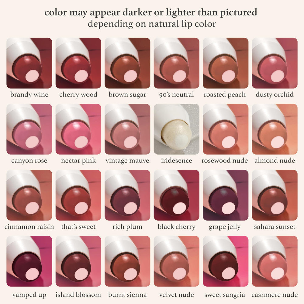 Julep It’s Balm Tint Burnt Sienna twist-up mechanism for on-the-go
