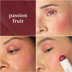 Julep Skip The Brush cream-to-powder finish for easy apply-on-cheeks color.