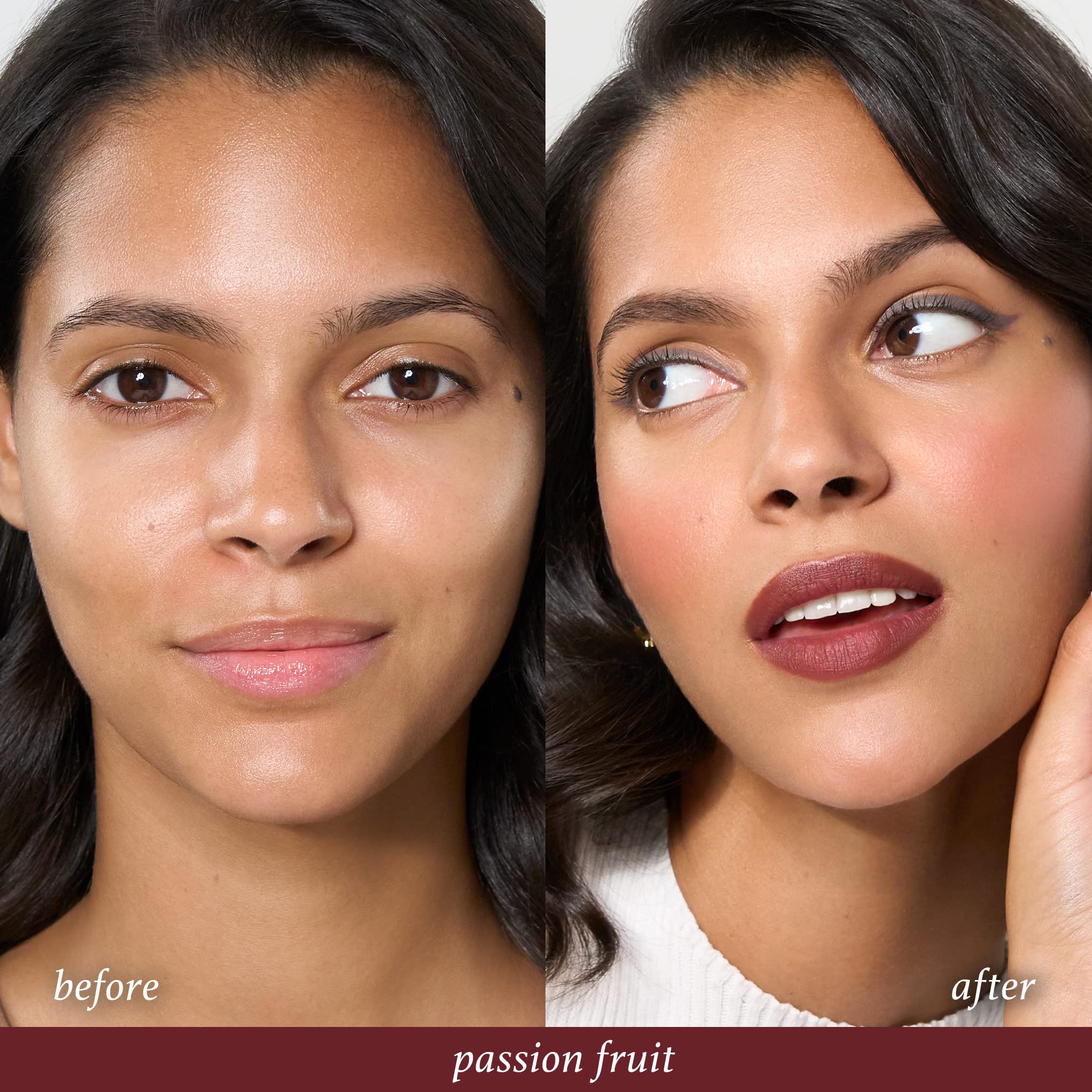 Julep cream-to-powder transition locks color with a velvety finish.