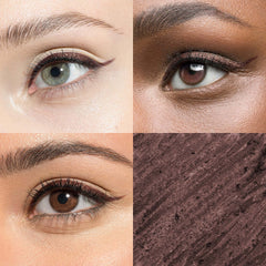 Julep When Pencil Met Gel Chocolate Brown Shimmer pencil tip enables smooth, controlled application.