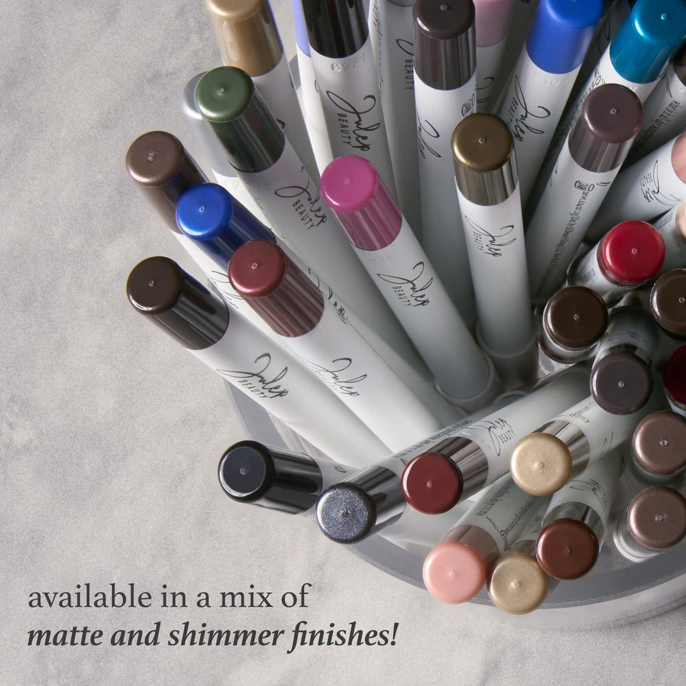 Julep When Pencil Met Gel packaging highlights a sharpenable, user-friendly pencil