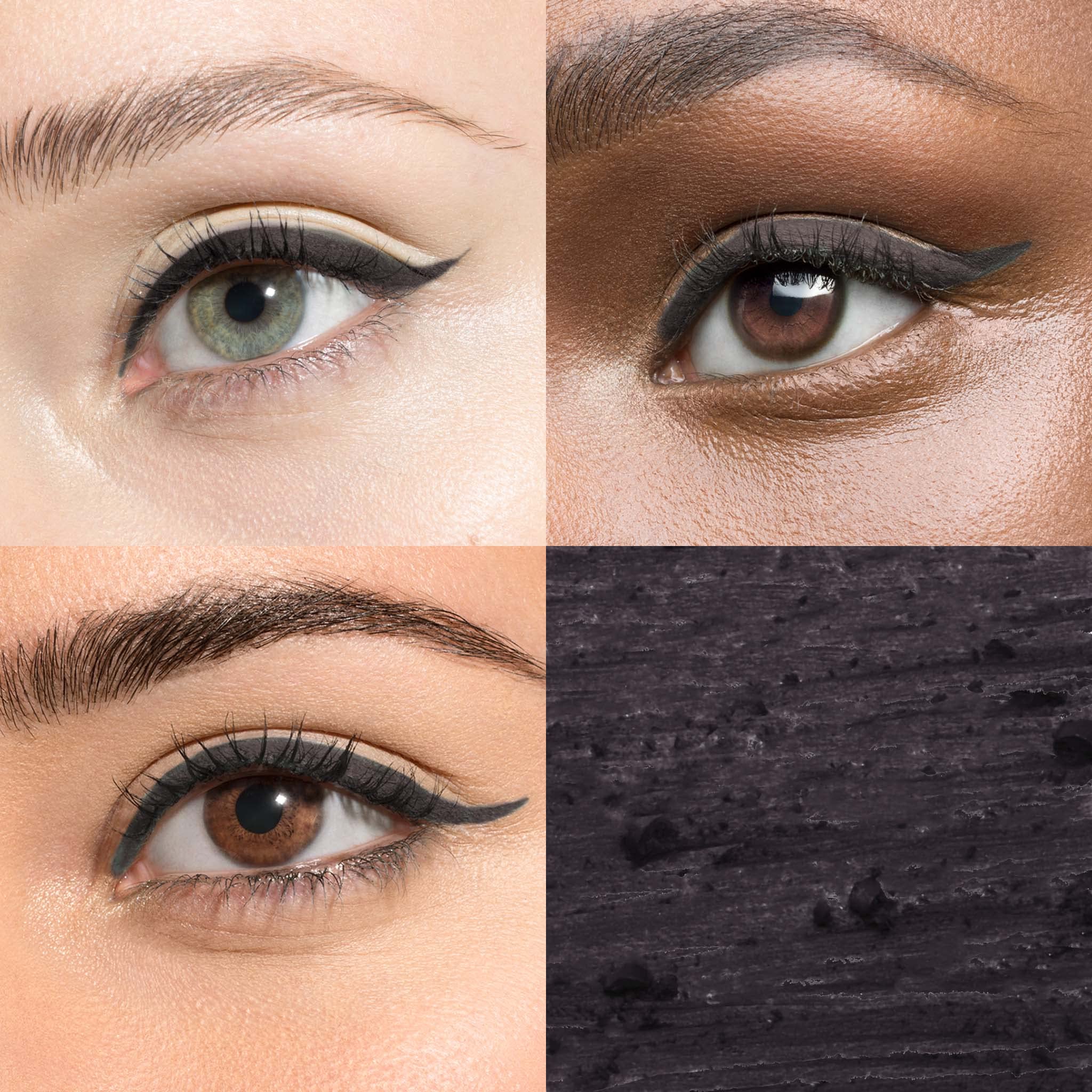 Julep When Pencil Met Gel close-up shows soft black shade swatch