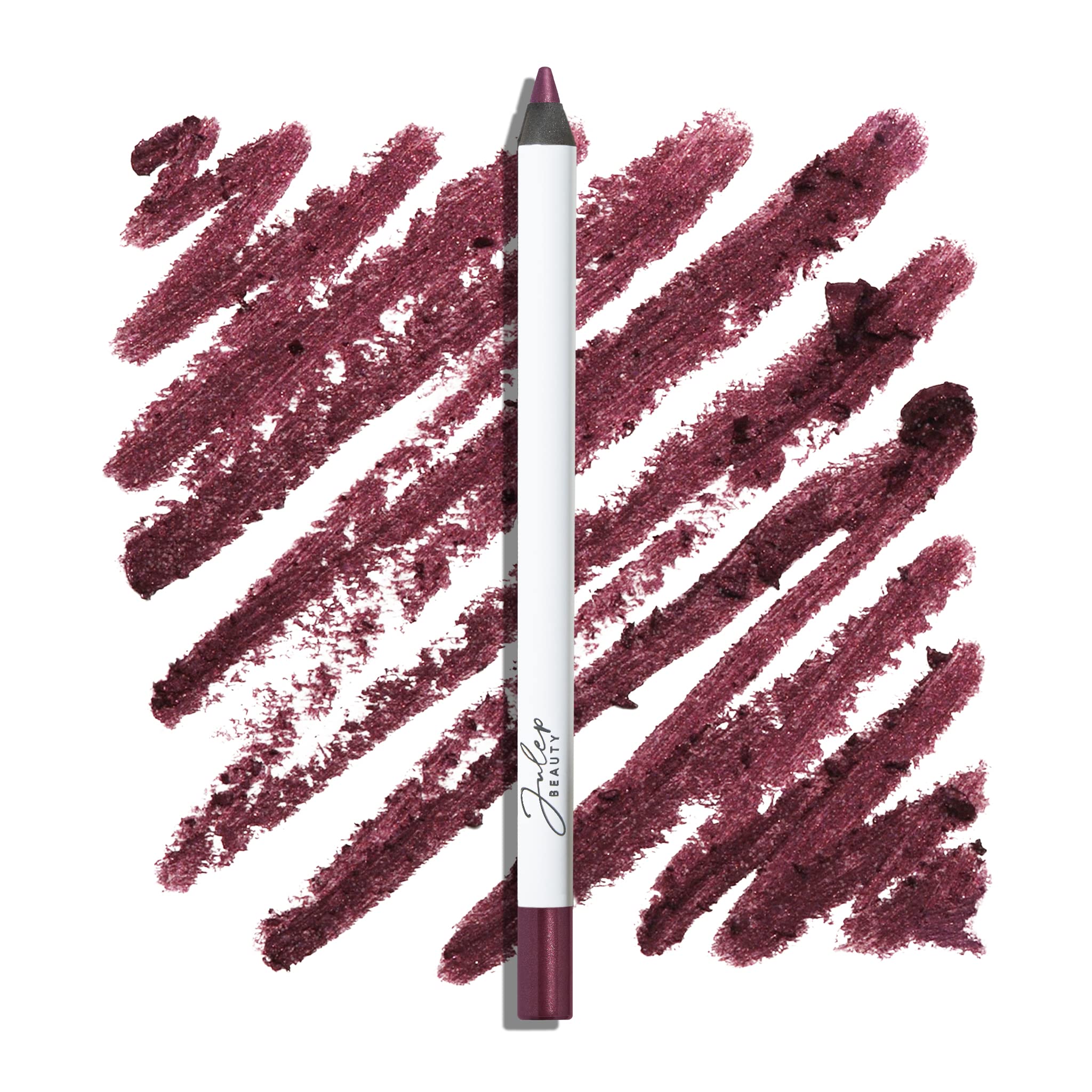 Julep When Pencil Met Gel Fig Shimmer packaging close-up showing easy sharpening and storage.