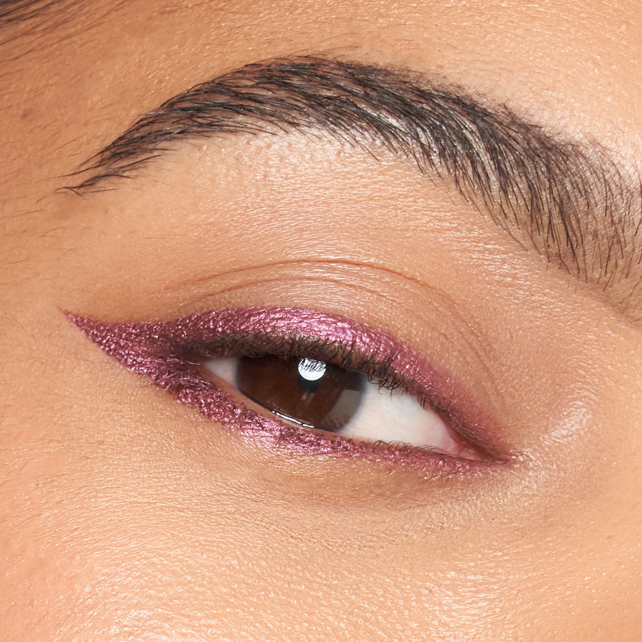 Julep When Pencil Met Gel Fig Shimmer waterproof formula resists smudging on the lash line.