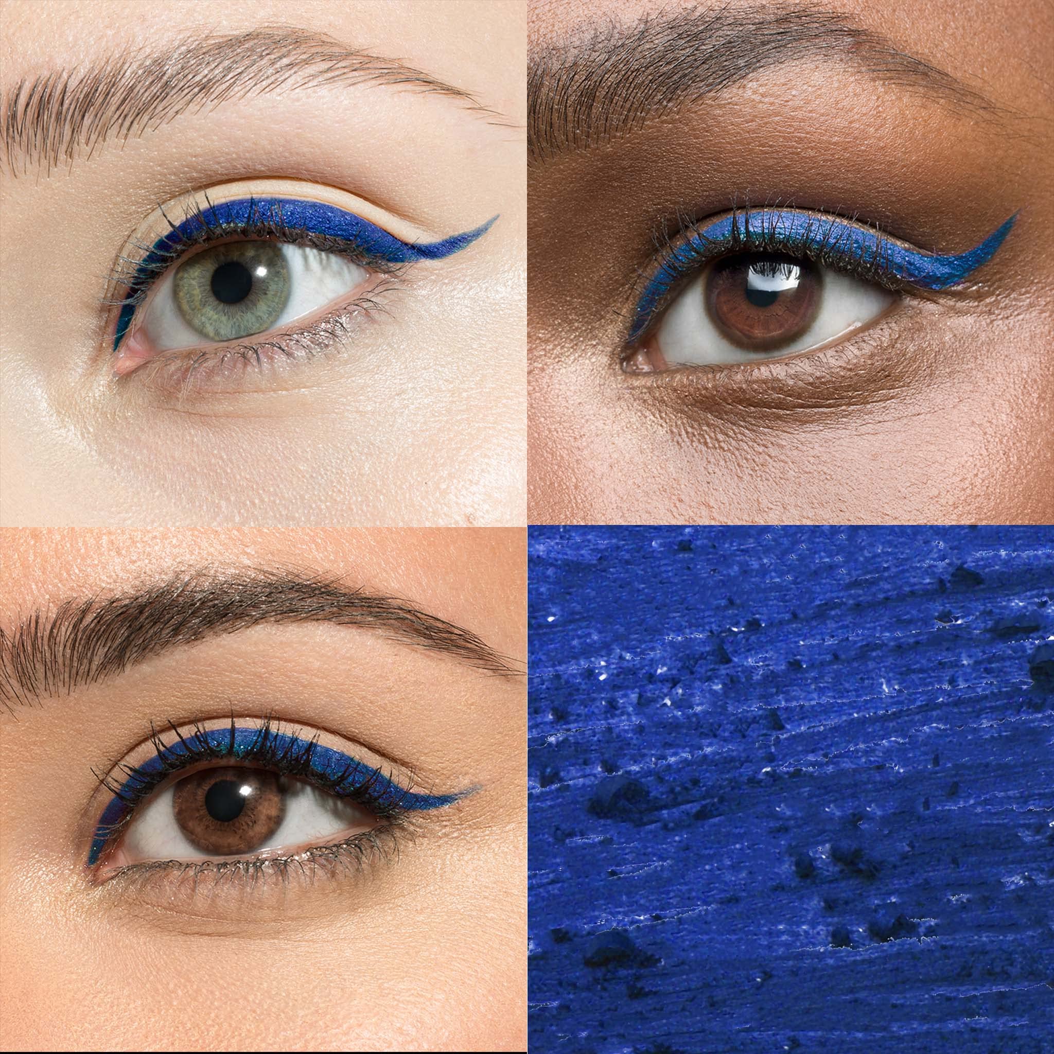 Julep When Pencil Met Gel Ocean Blue swatch displaying rich pigment and finish.