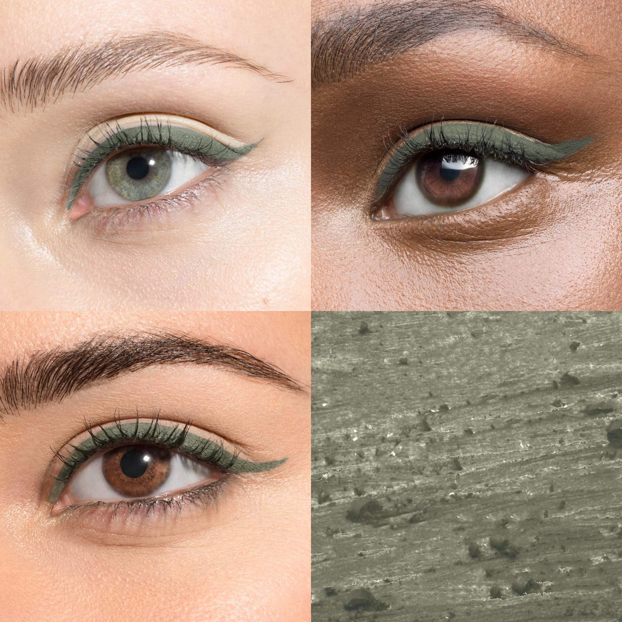 Julep When Pencil Met Gel Seaglass Green swatch demonstrates smooth, tug-free application