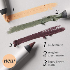 Julep When Pencil Met Gel Seaglass Green waterline-ready eyeliner for definition