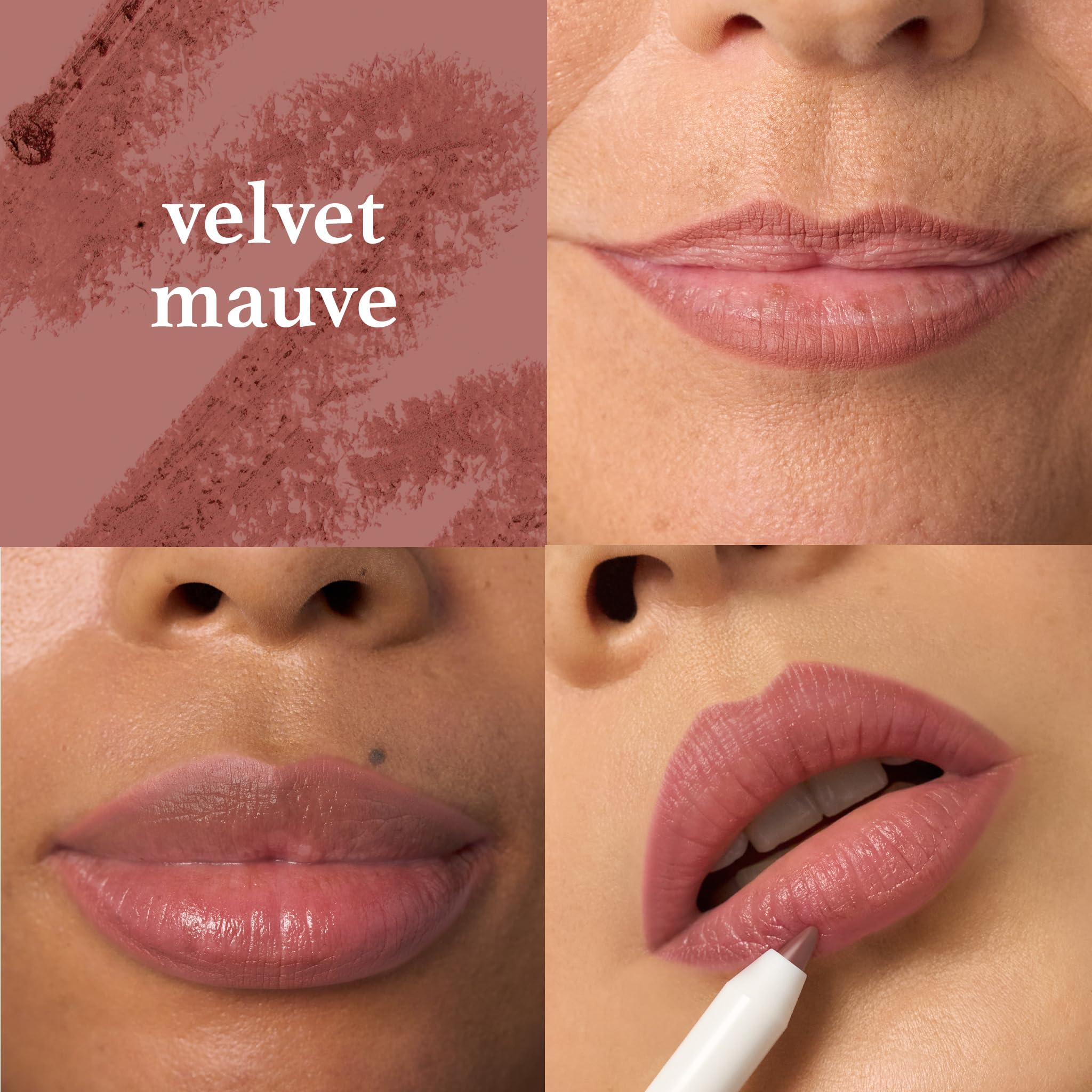 Julep retractable lip liner twist-to-reveal mechanism demonstrated for easy application