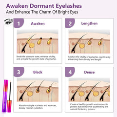 JULYBRO clear gel texture ready for easy application on lashes