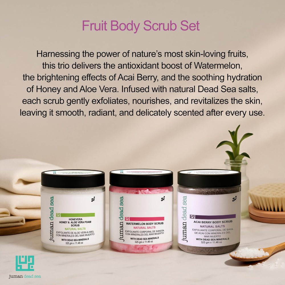 Juman Watermelon Scrub provides refreshing smooth skin