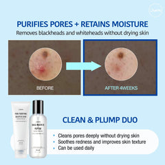 JUMISO Blue Clay blend image illustrating impurity draw and pore care.