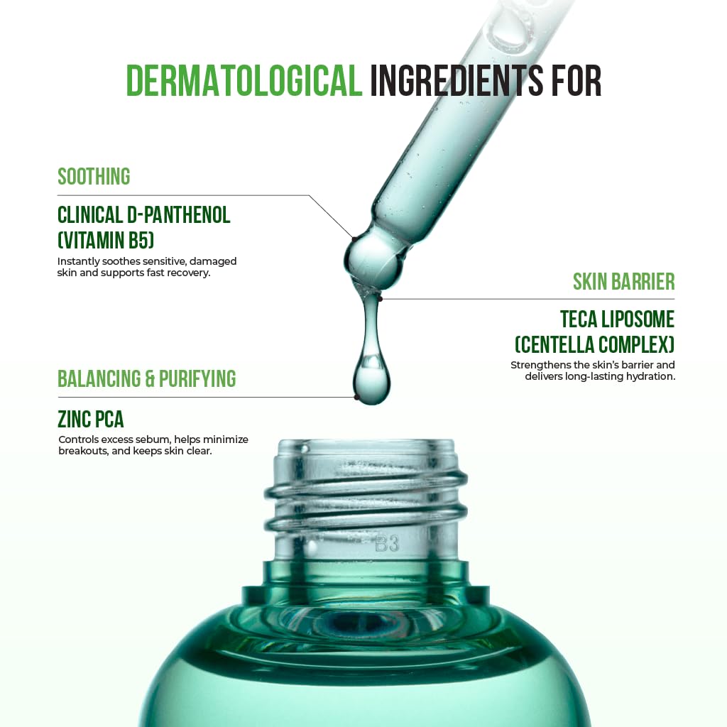 JUMISO D-Panthenol Barrier Serum clear texture ideal for oily skin.