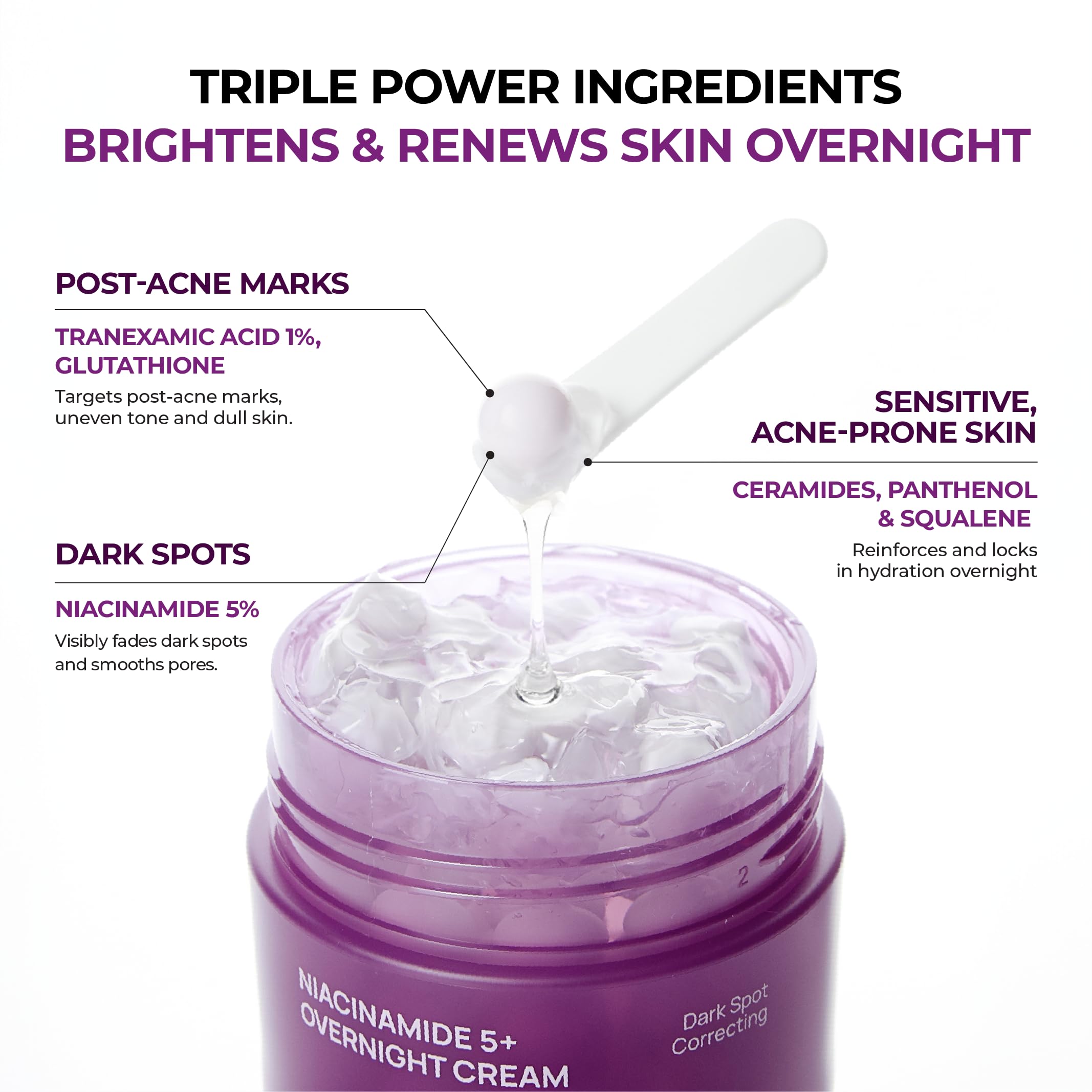 JUMISO glass skin morning look highlighting brightened, rested complexion.