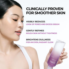 Close-up of JUMISO glass-skin finish toner texture.