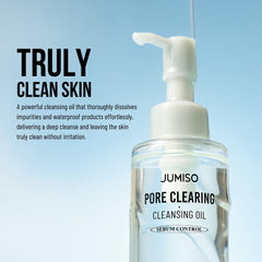 JUMISO Pore Clearing Cleansing Oil targets pore impurities for refreshed skin