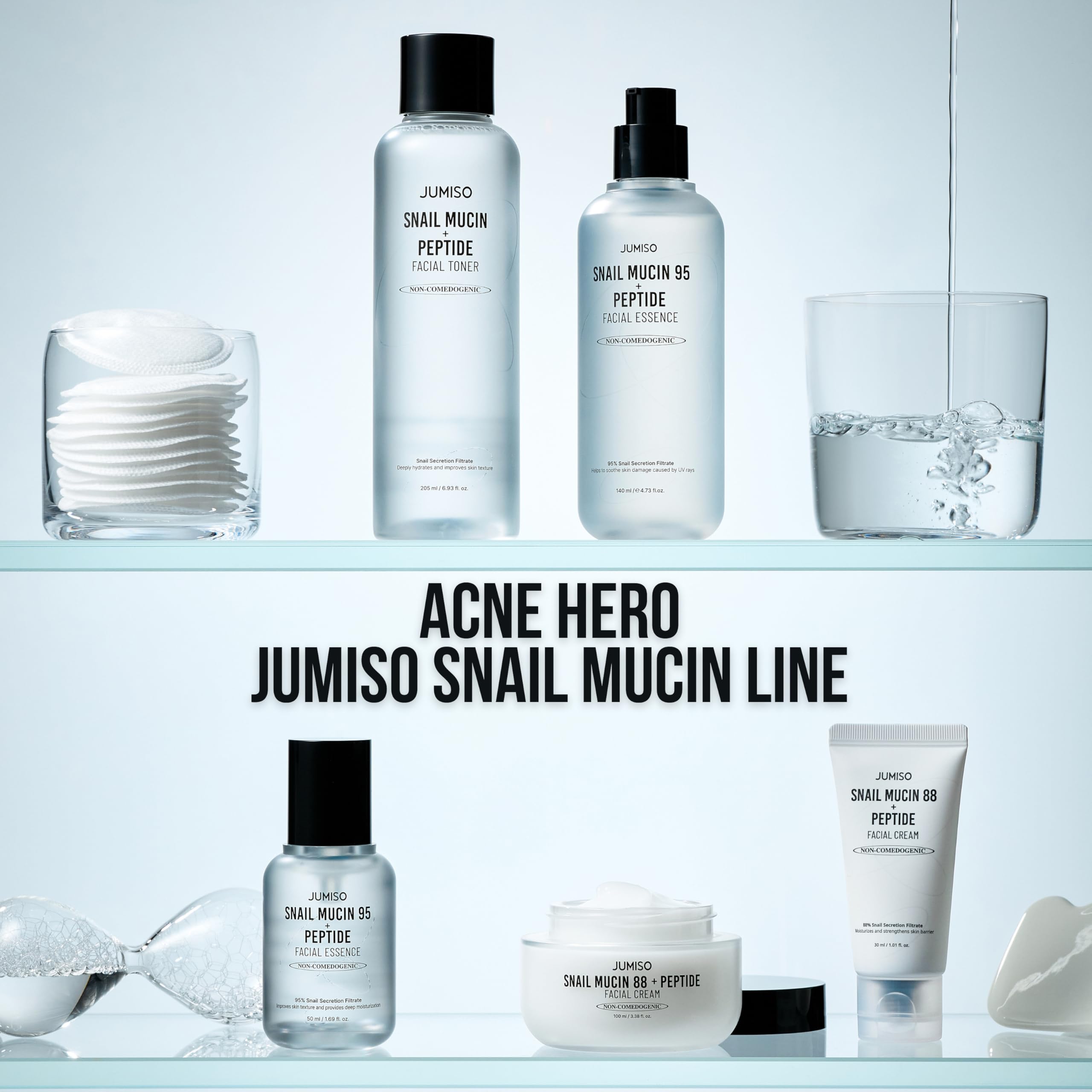 JUMISO Snail Mucin Toner skincare routine step before serums