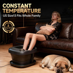 Junatuqiu temperature control keeps water warm for comfortable soaks