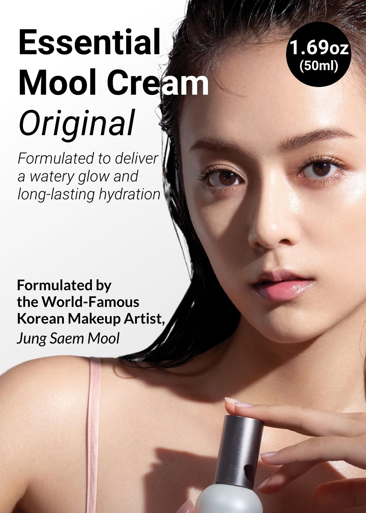 Jung Saem Mool Essential Mool Cream with ceramides and panthenol for barrier support
