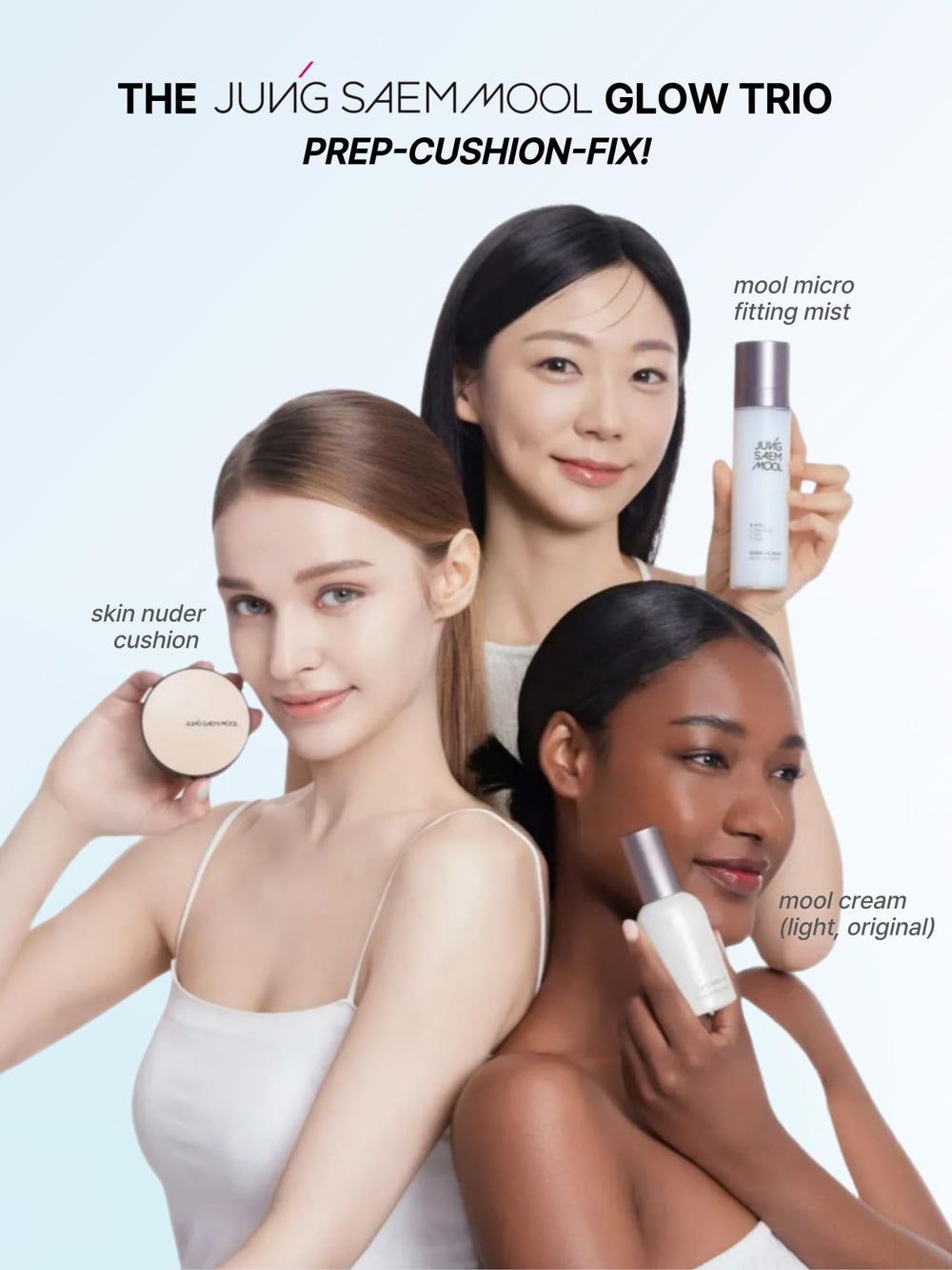 Refill-only packaging supports eco-friendly, on-the-go touch-ups with the cushion.