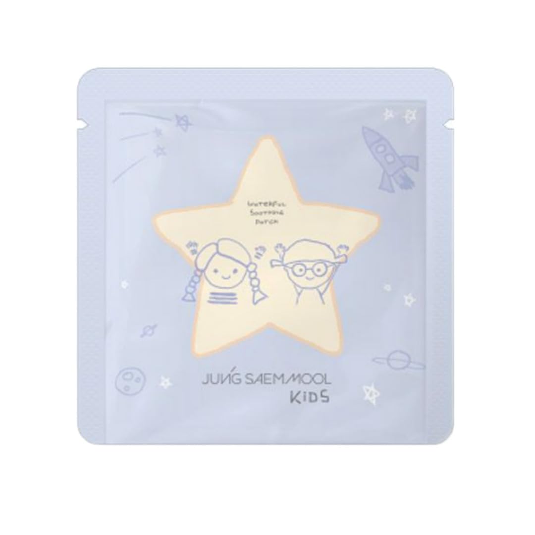 Jung Saem Mool Kids Waterful Patch Star pack shown for post-sun skin hydration