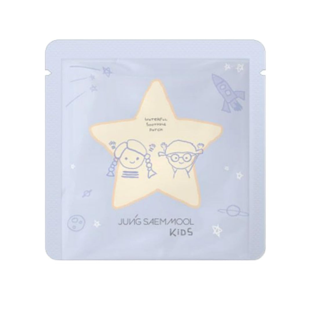 Jung Saem Mool Kids Waterful Patch Star pack shown for post-sun skin hydration
