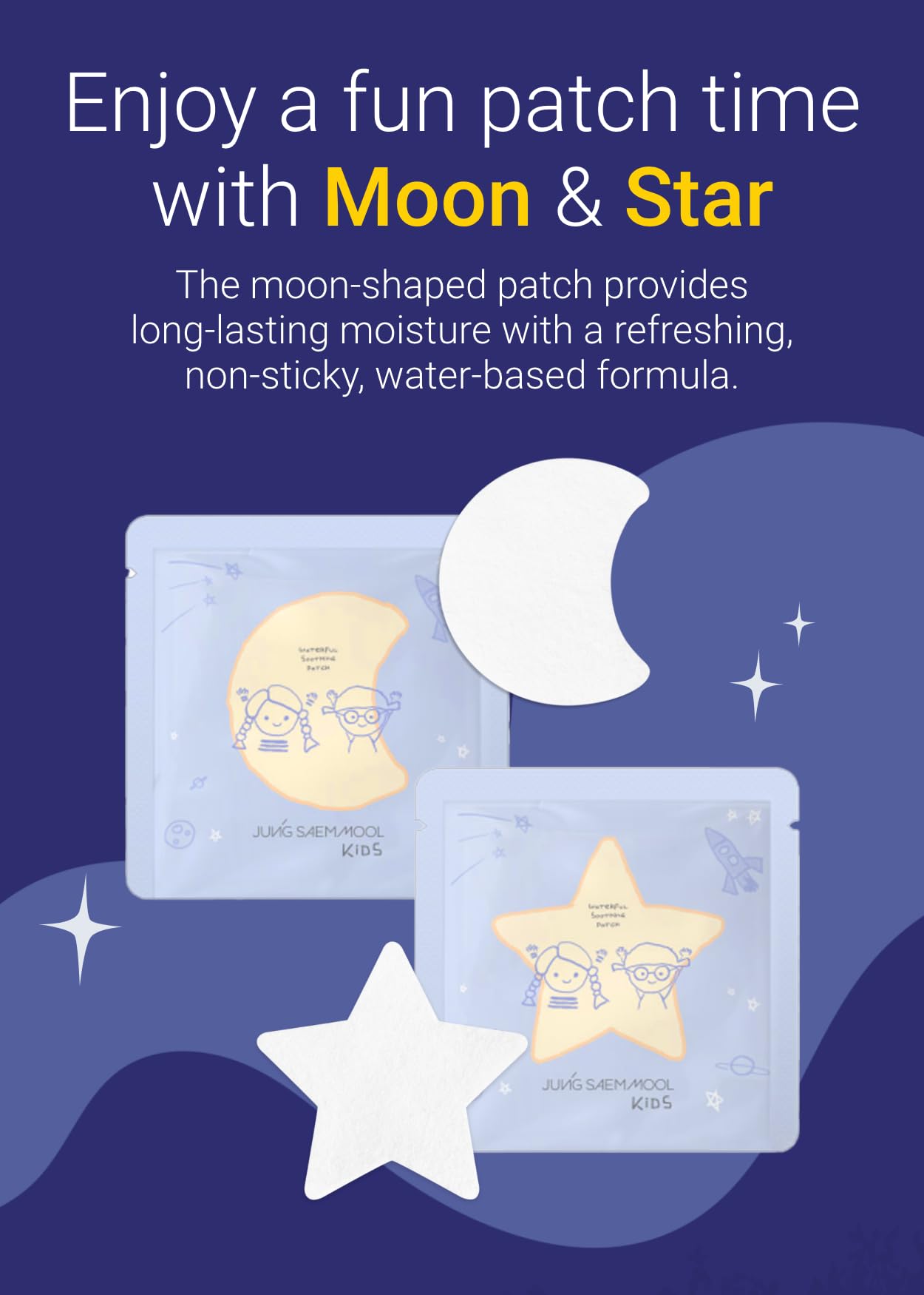 Post outdoor sun care with Jung Saem Mool Patch Star